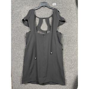 Diane von Furstenberg Dress Womens 14 Cut Out Shoulder Lined Cocktail Party Form